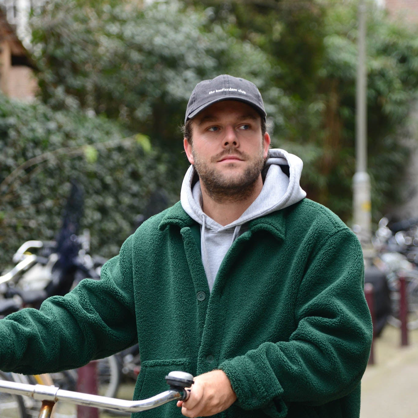 The Amsterdam Club cap - Black