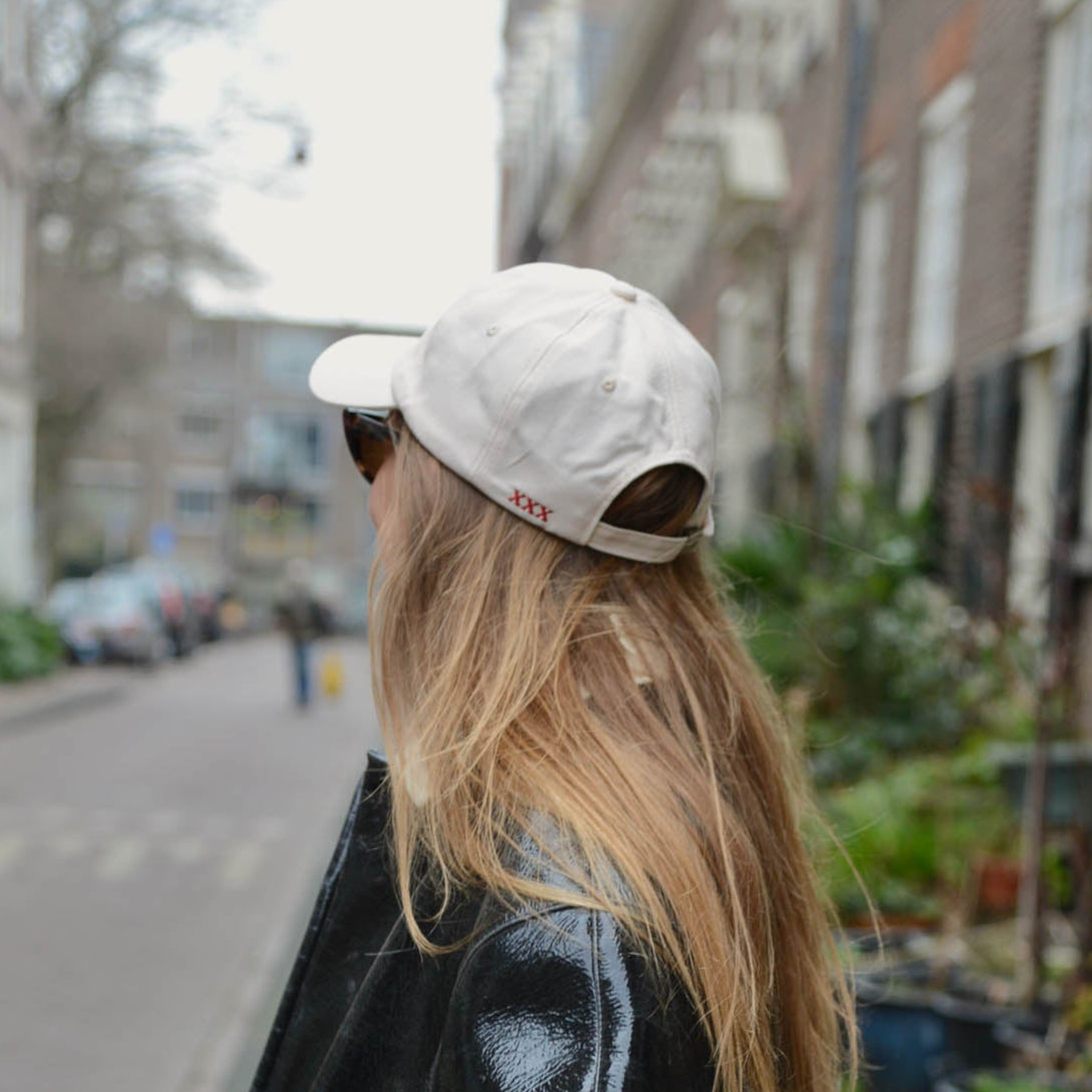 The Amsterdam Club cap - Beige