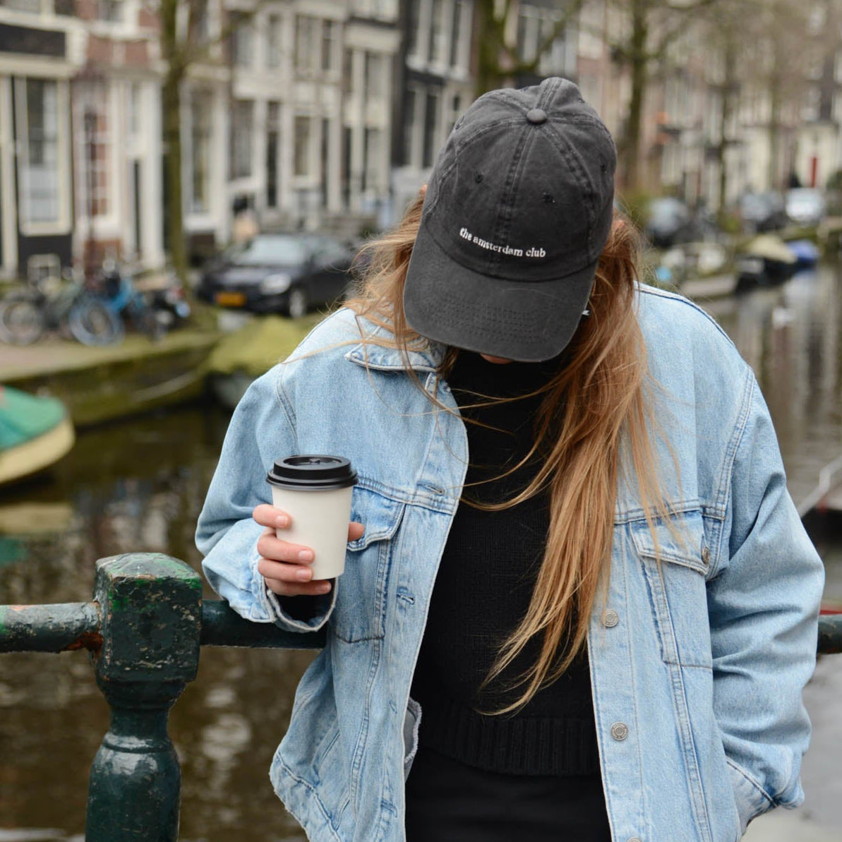 The Amsterdam Club cap - Black