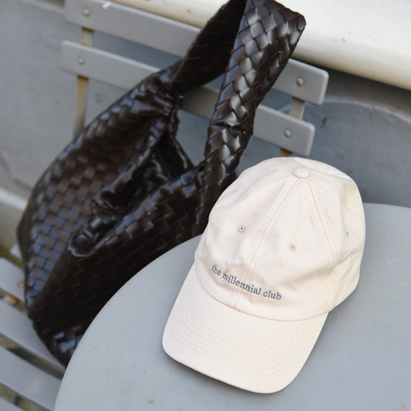 The Millennial Club cap - Beige