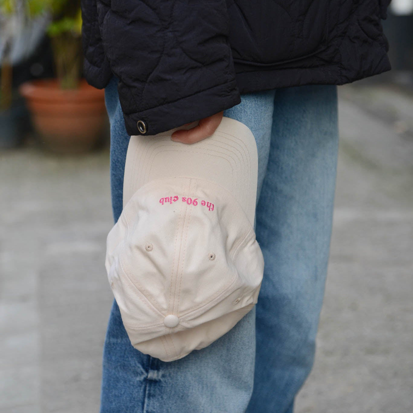 The 90s Club cap - Beige
