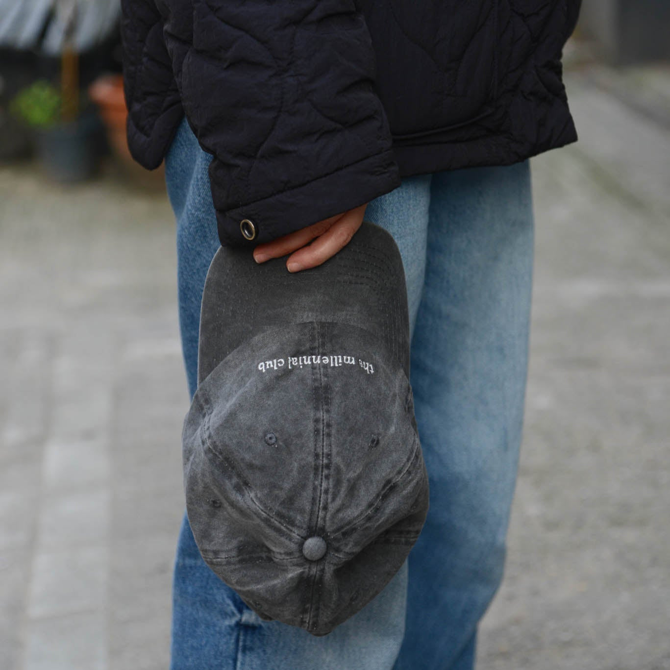 The Millennial Club cap - Grey