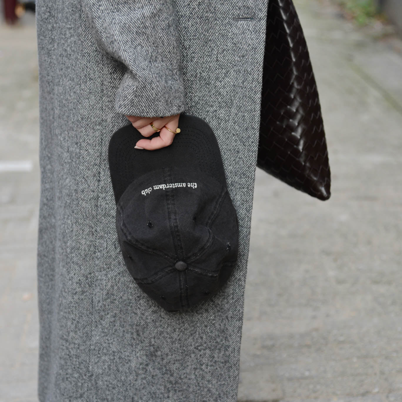 The Amsterdam Club cap - Black