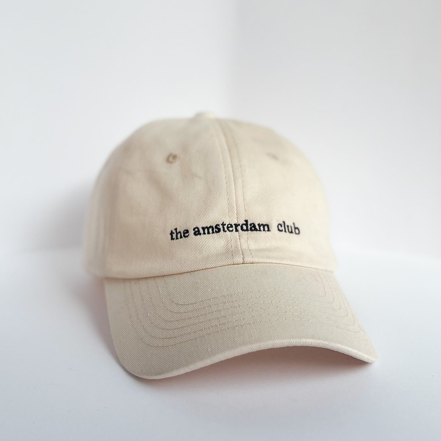 The Amsterdam Club cap - Beige
