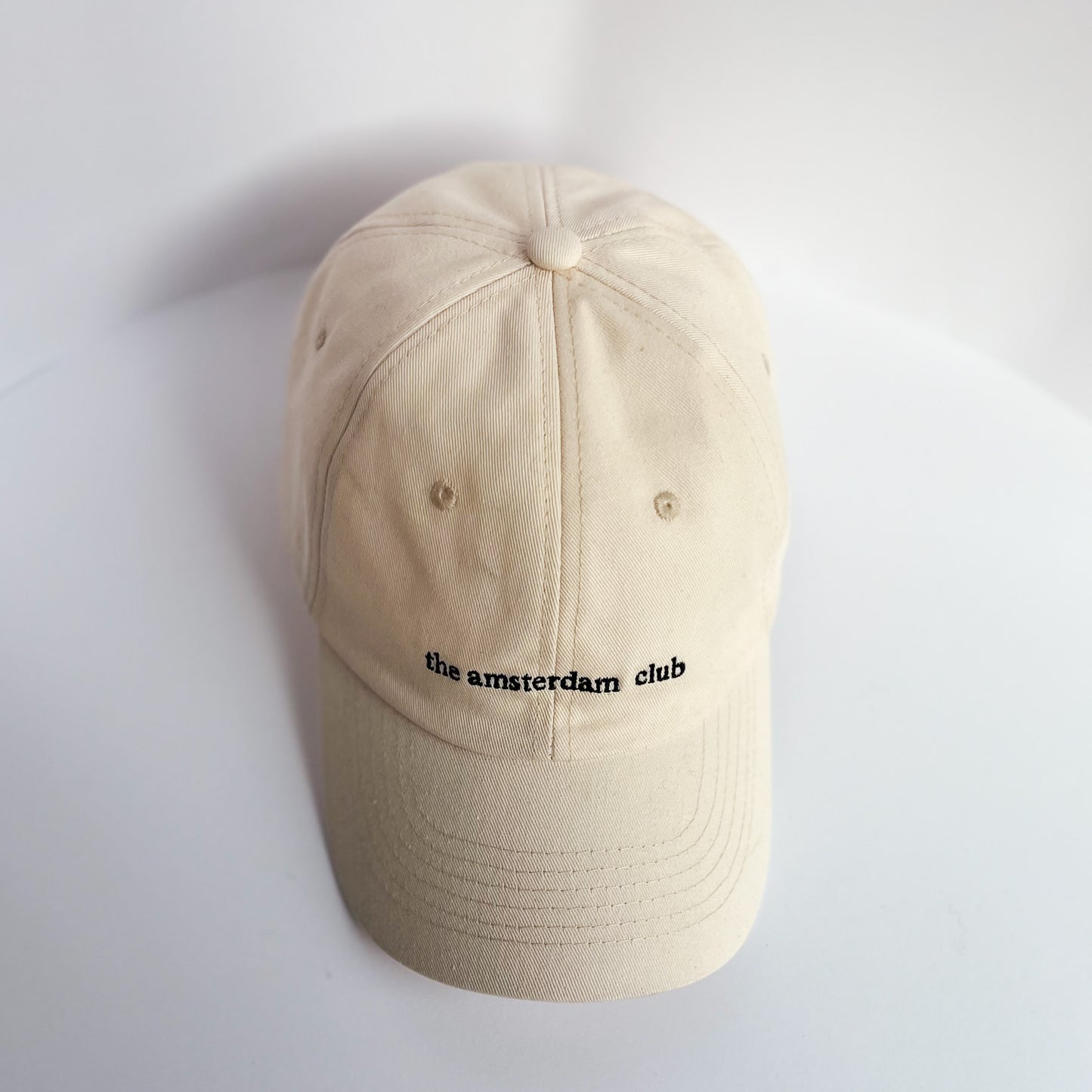 The Amsterdam Club cap - Beige