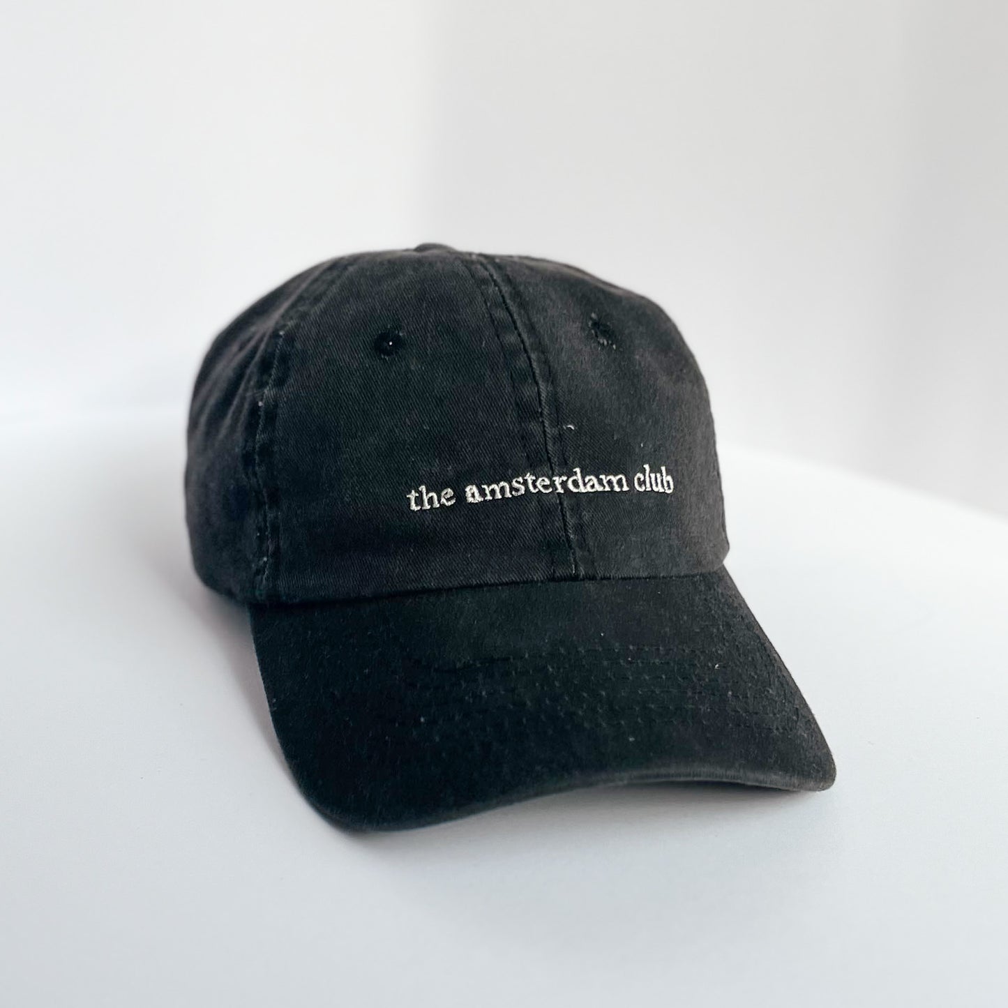 The Amsterdam Club cap - Black