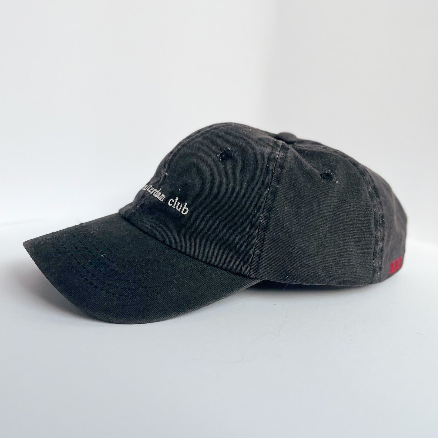 The Amsterdam Club cap - Black