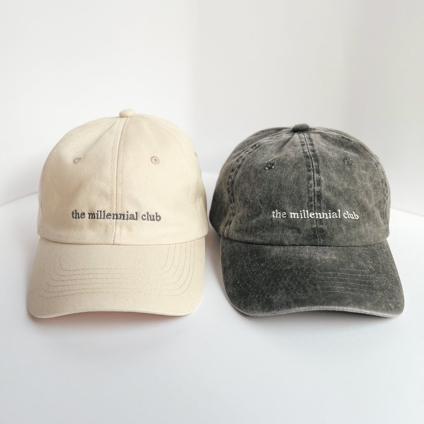 The Millennial Club cap - Beige