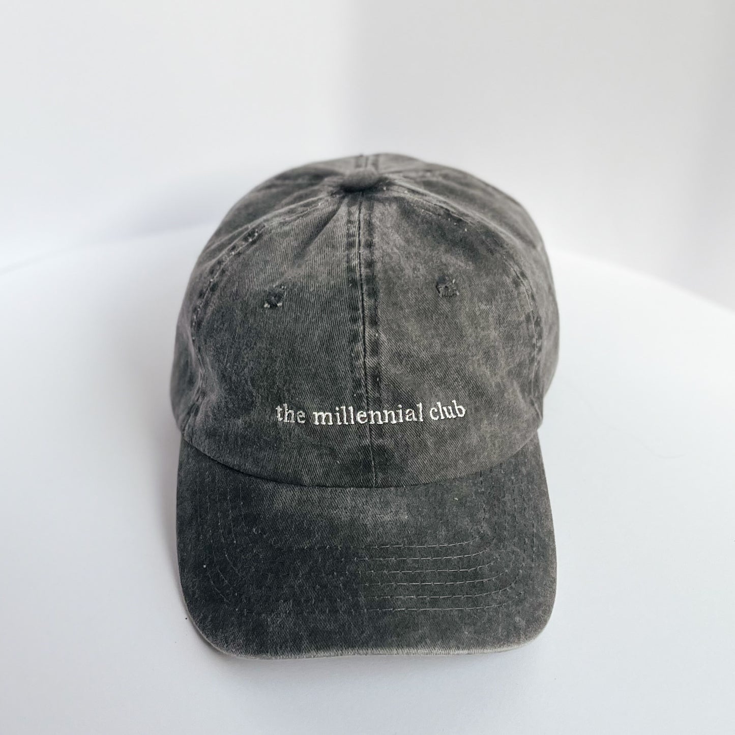 The Millennial Club cap - Grey